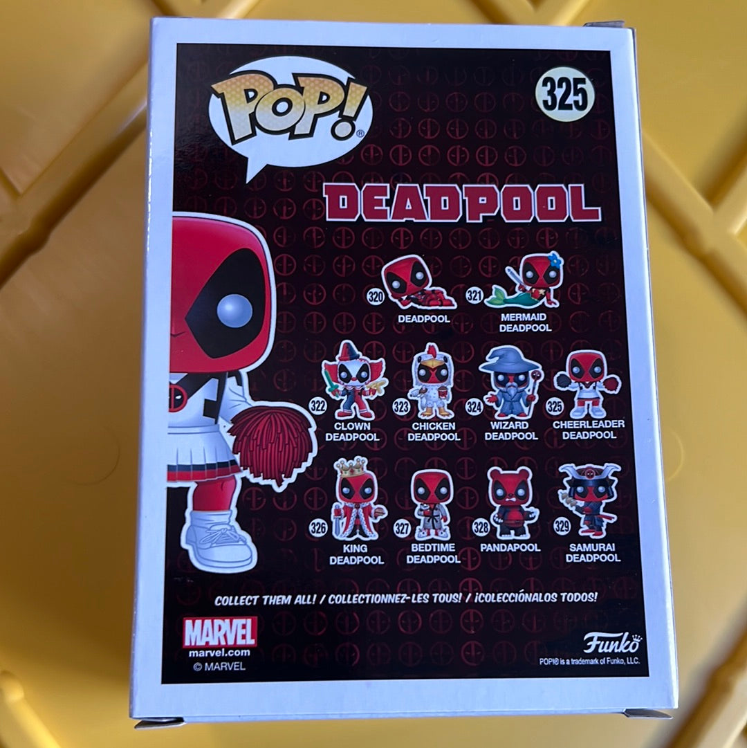 Funko Pop! Cheerleader Deadpool #325 Marvel 2018 SDCC Exclusive 1,000 Pcs