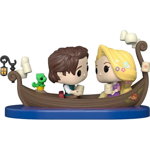 Disney 100 Tangled Rapunzel and Flynn on Boat Pop! Moment (PREORDER)