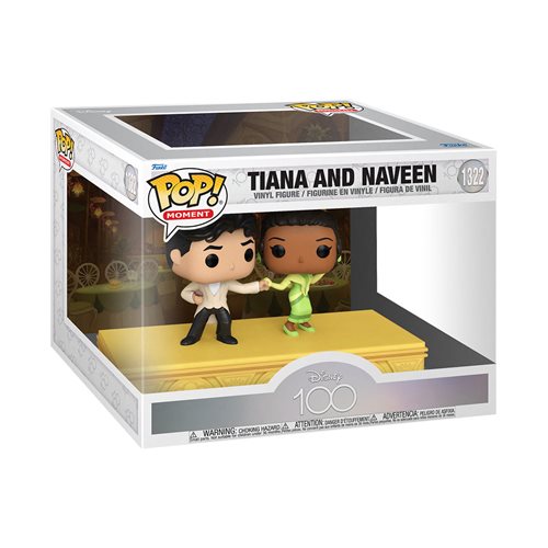 Disney 100 Princess and the Frog Tiana and Naveen Pop! Vinyl Moment (PREORDER)