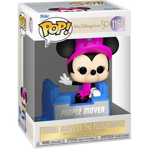 Walt Disney World 50th Anniversary Minnie Mouse Peoplemover Pop! Vinyl Figure