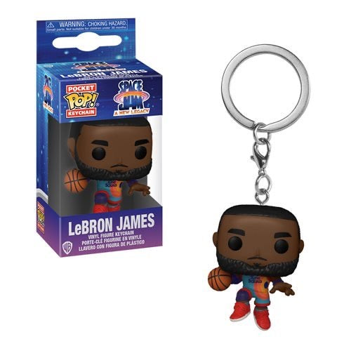 Space Jam: A New Legacy LeBron James Pocket Pop! Key Chain
