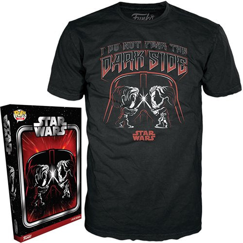 Star Wars Anakin Vs. Obi-Wan Adult Boxed Pop! T-Shirt (M)