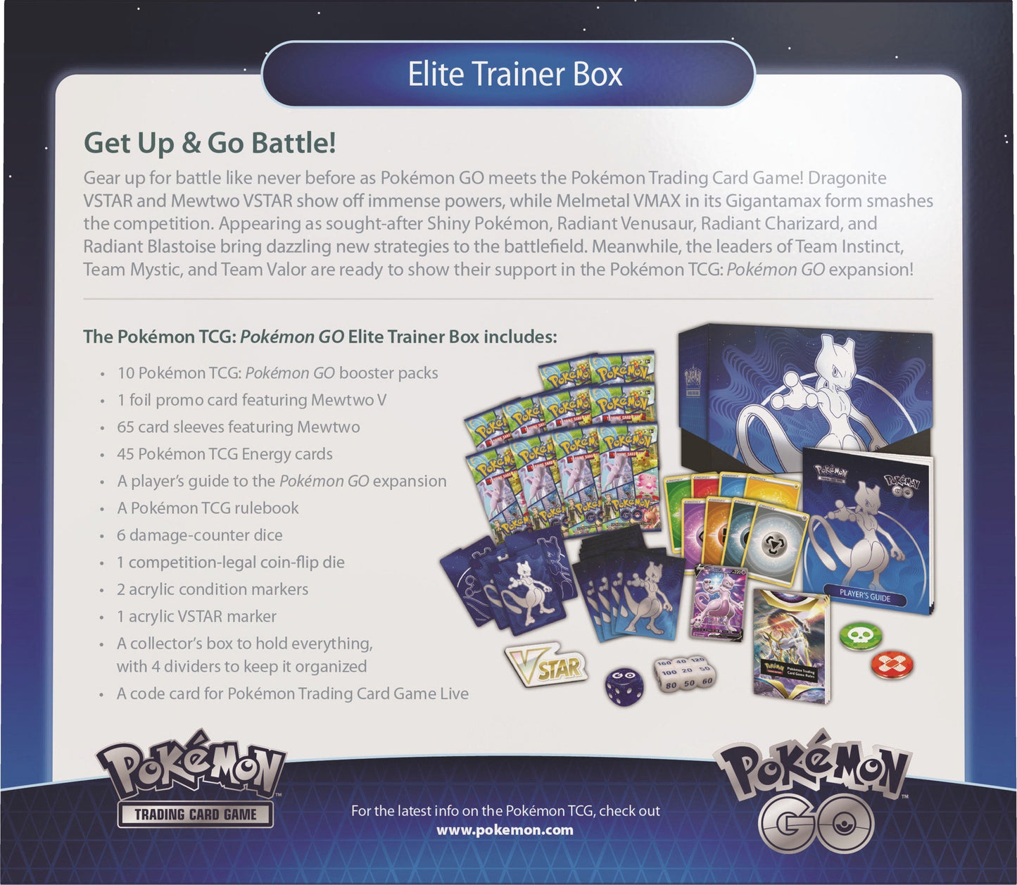 Pokemon Trading Card Game: Pokemon GO Elite Trainer Box