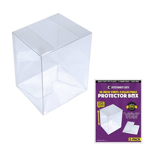 Entertainment Earth 10-Inch Vinyl Collectible Collapsible Protector Box 2-Pack